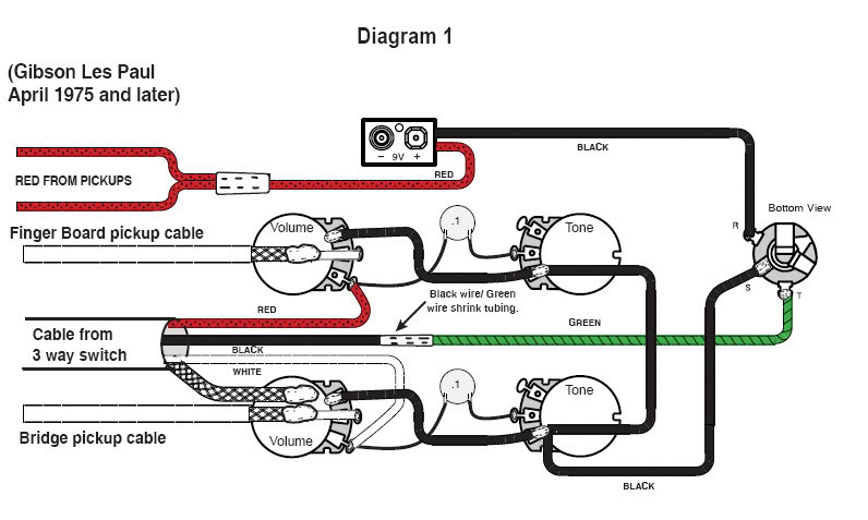 Gibson les paul схема