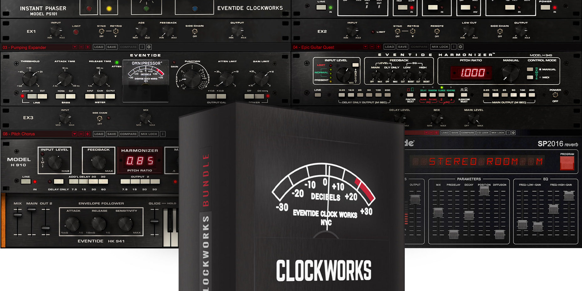 Mer information om "Eventide Rewinds Time with the Clockworks Bundle"