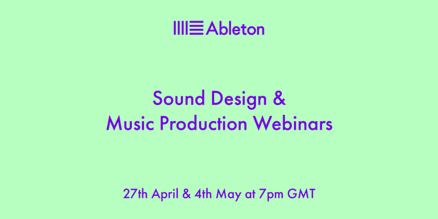 Mer information om "Ableton Launch Free Sound Design and Music Production Sessions"