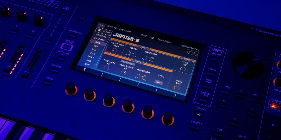 Mer information om "Roland FANTOM systemuppdatering v 2.1"