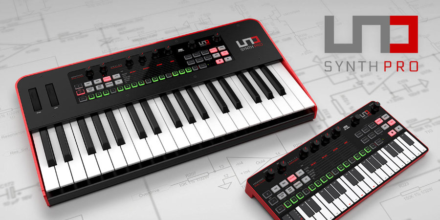 Mer information om "IK Multimedia releases UNO Synth Pro and UNO Synth Pro Desktop"