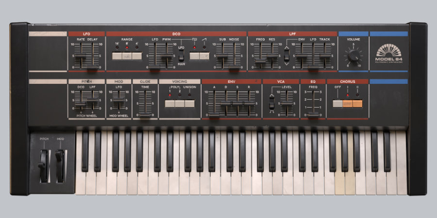 Mer information om "Softube releases Model 84 Polyphonic Synthesizer"