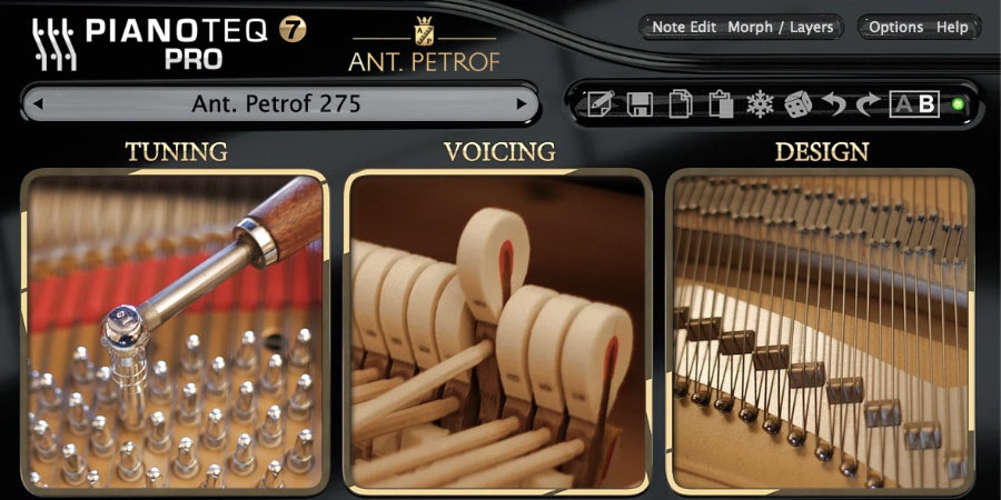 Mer information om "Modartt releases PETROF 284 Mistral grand piano for Pianoteq"