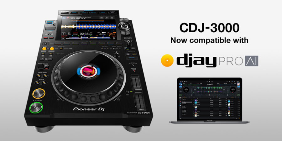 Mer information om "Pioneer CDJ-3000 now officially supports djay PRO AI for Mac"