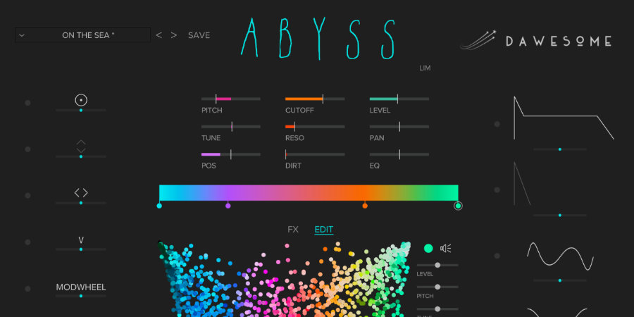 Mer information om "Tracktion launch the synthesizer Abyss"