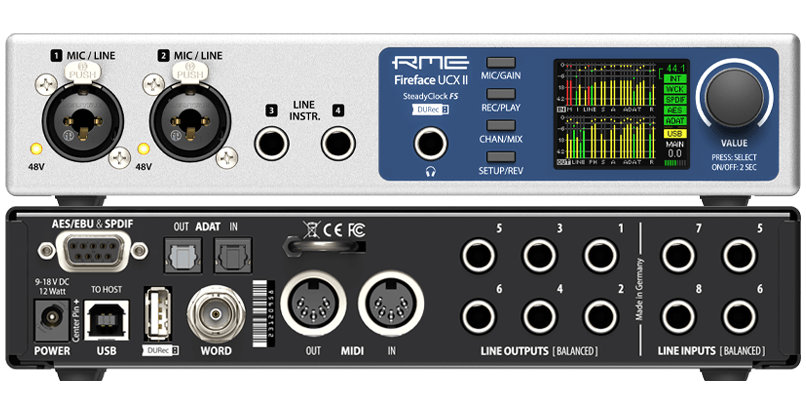 Mer information om "RME celebrates 25th Anniversary with Fireface UCX II USB Audio Interface"