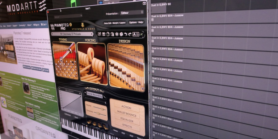 Mer information om "Modartt adds twelve Felt pianos to Pianoteq"