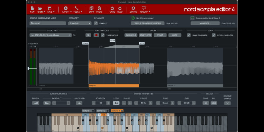 Mer information om "Nord Keyboards introducing the Nord Sample Editor 4"