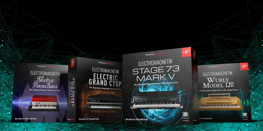 Mer information om "IK Multimedia releases Electromagnetik piano collection for SampleTank"