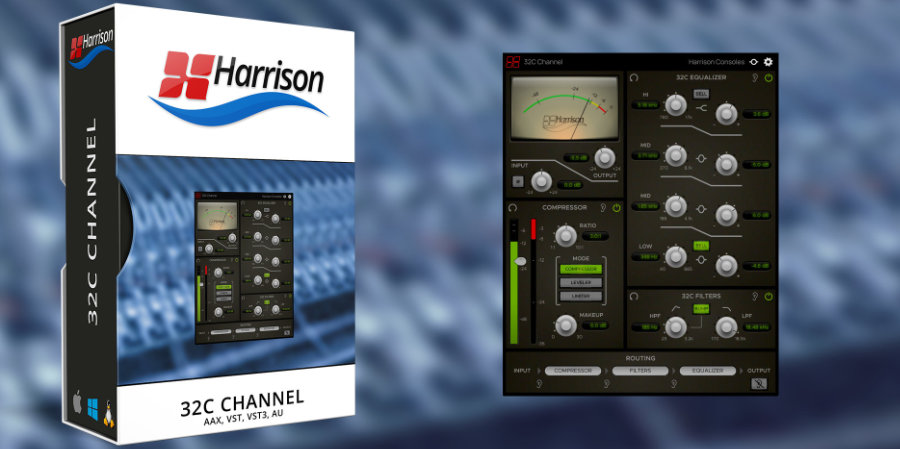 Mer information om "Harrison Consoles Announce 32C Channel"