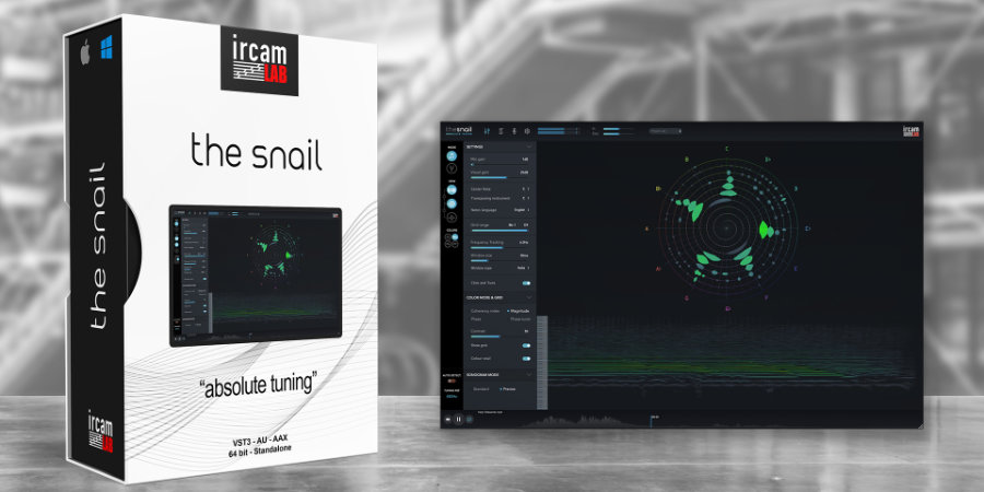 Mer information om "IrcamLAB Announce The Snail version 1.3"