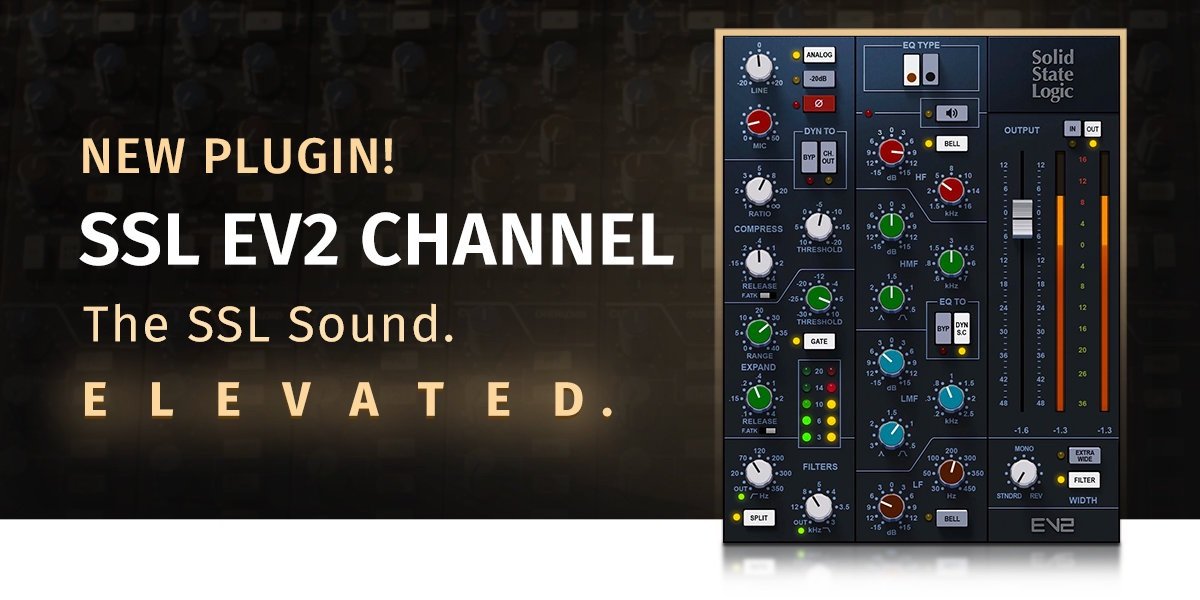 Waves Introducing SSL EV2 Channel - Pressmeddelanden - Studio