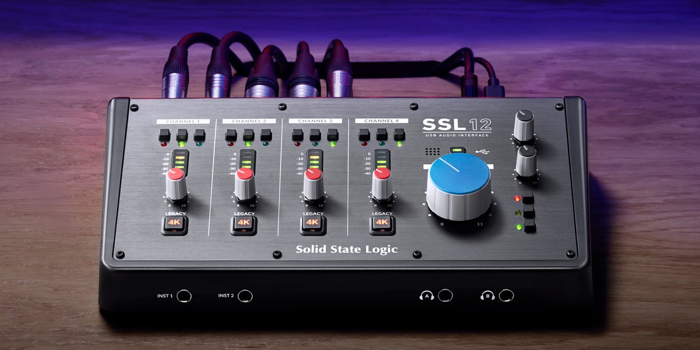 Solid State Logic Introduce SSL 12: A New Class Of Audio Interface ...