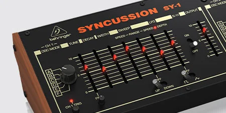 Mer information om "Behringer releases Syncussion SY-1"