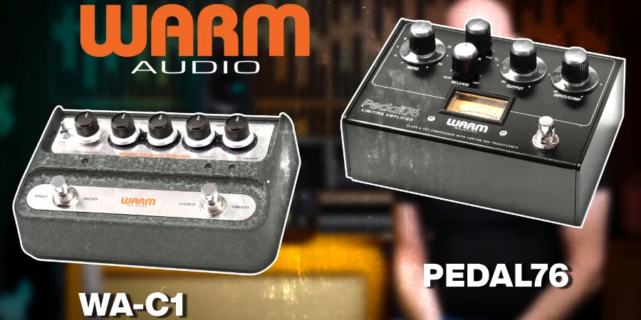 Mer information om "Warm Audio WA-C1 och Pedal76 – klassiska analoga pedaler (video)"