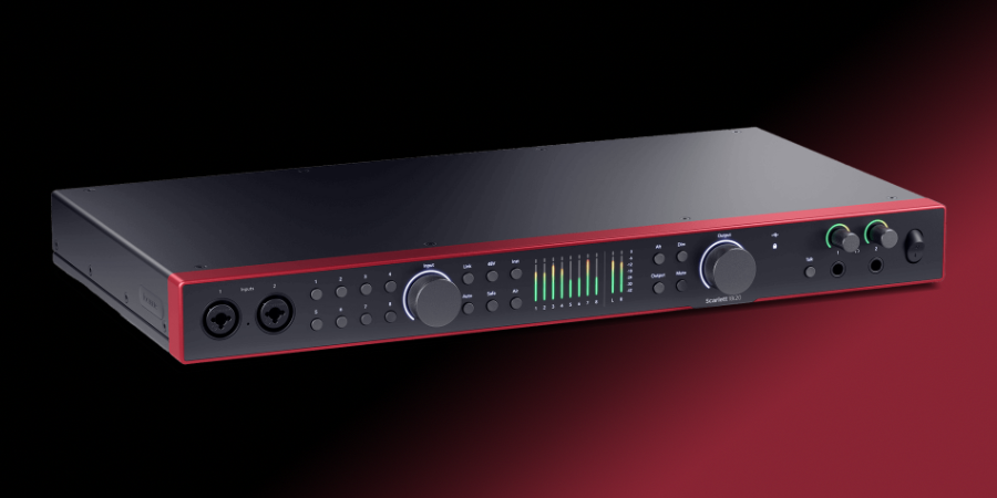 Mer information om "Test: Focusrite Scarlett 18i20 4th Generation"