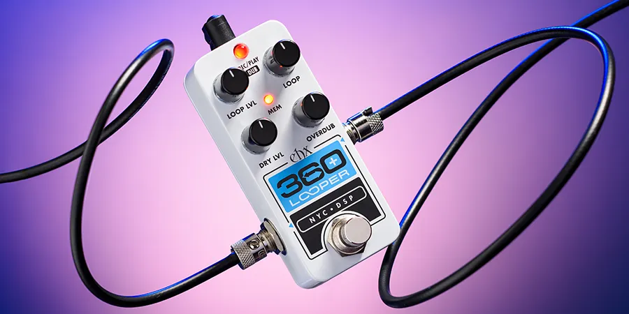 Mer information om "Electro-Harmonix släpper kompaktversion av bästsäljande loop-pedal"