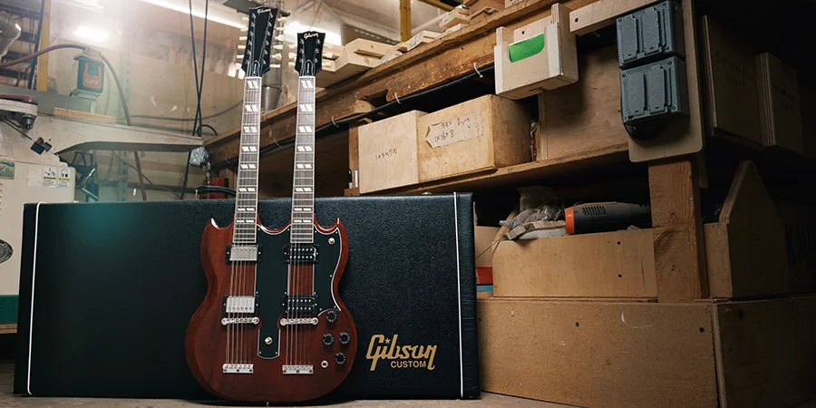 Mer information om "Gibson lanserar Jimmy Page EDS-1275 Doubleneck VOS"