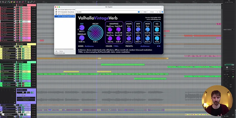 Mer information om "Skapa dynamik med olika reverb på olika saker (video)"